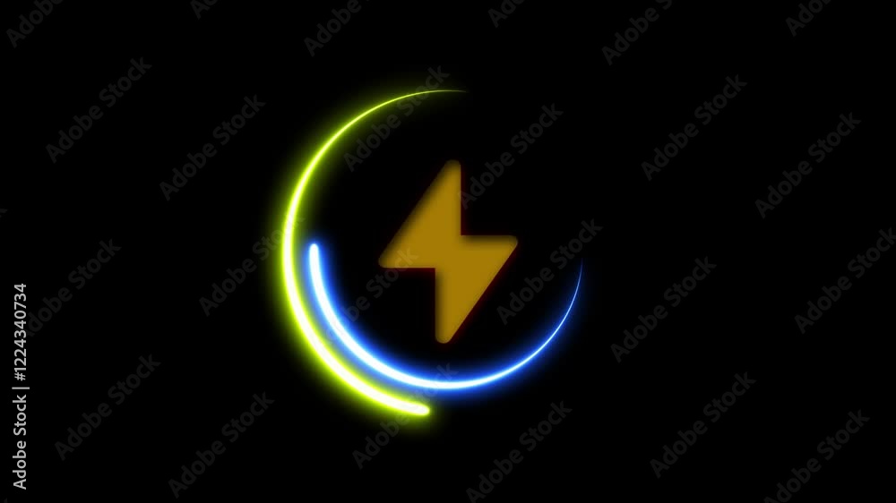 Battery Charge Icon isolated .