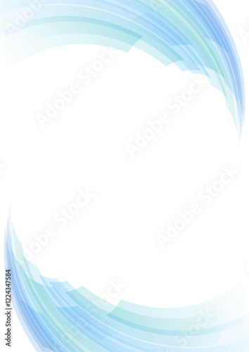 爽やかなブルーのグラデーション背景