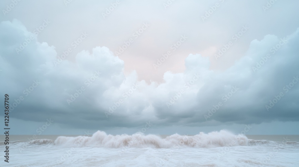 Dramatic Coastal Stormscape Moody Ocean Waves and Cloud Formations - Coastal Risk Visualization and Storm Impact Analysis for Environmental Consultancy and Regional Planning Dramatic Coastal Stormscape Moody Ocean Waves and Cloud Formations - Coastal Risk Visualization and Storm Impact Analysis for Environmental Consultancy and Regional Planning