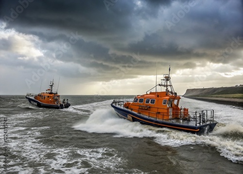 Aldeburgh Lifeboats Training Exercise - Suffolk Coast Rescue photo