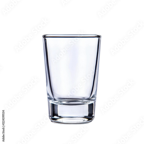 Wallpaper Mural Minimalist Image of Vodka Shot Glass on Clean Background Torontodigital.ca