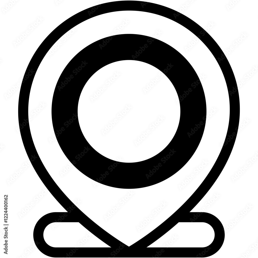 Vector Icon Gps, location, pin, marker Vector Icon Gps, location, pin, marker