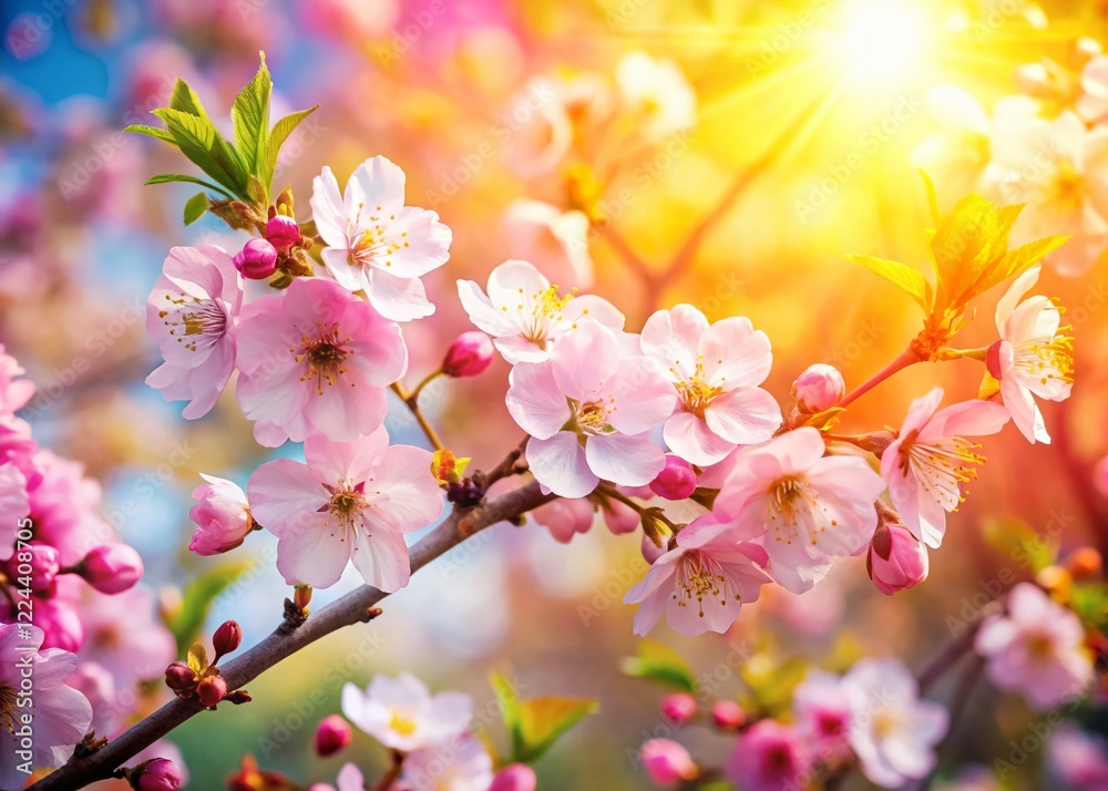 Fototapeta premium April 10th: Spring Blossoms in High Definition