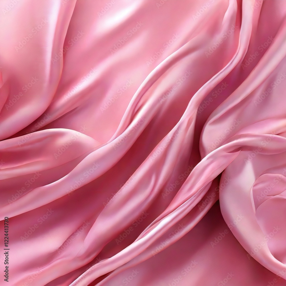 Obraz premium pink satin background