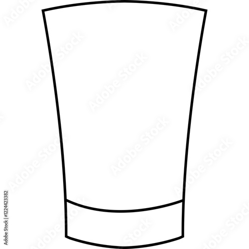 Simple vector icon glass
