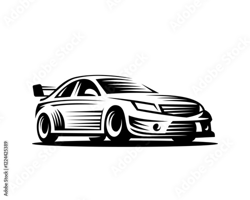 Sport car vector