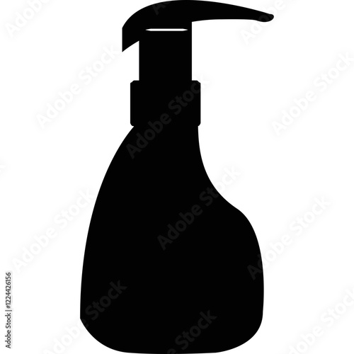 Simple vector icon liquid soap
