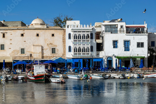 Le port de Bizerte en Tunisie photo