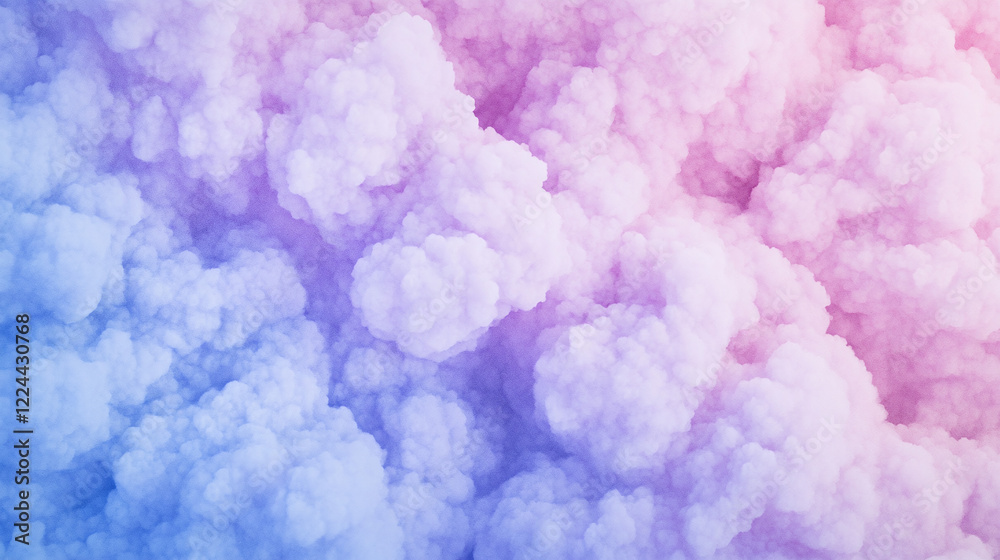 Fototapeta premium Pastel Cloud Formation - Abstract Sky Art