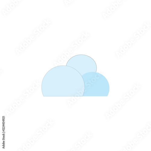 cloud computing icon design template