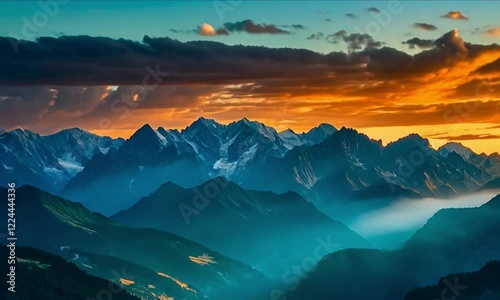 Majestic Montain Timelapse