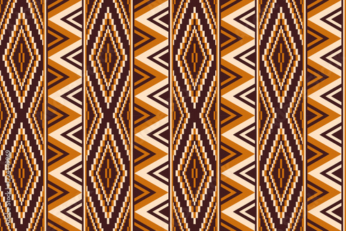 Ethnic geometric pattern, seamless pattern of the Navajo tribe. Native American ethnic. Seamless vector pattern ethnic, seamless Mexican rug, woven carpet. Folk embroidery, Bohemian, Aztec style.