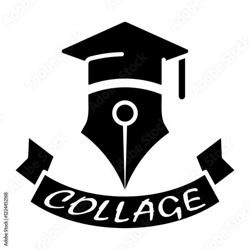 mortarboard Solid icon
