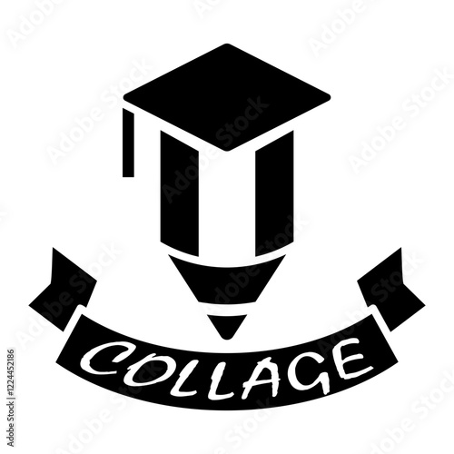 mortarboard Solid icon