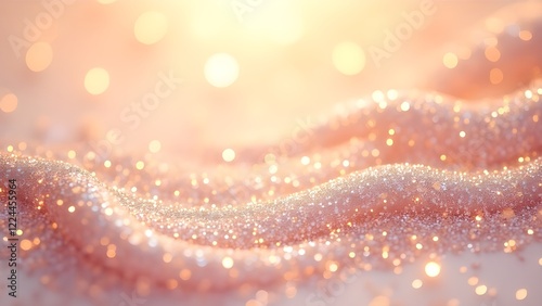 Glitter Gradient Glow Abstract Background