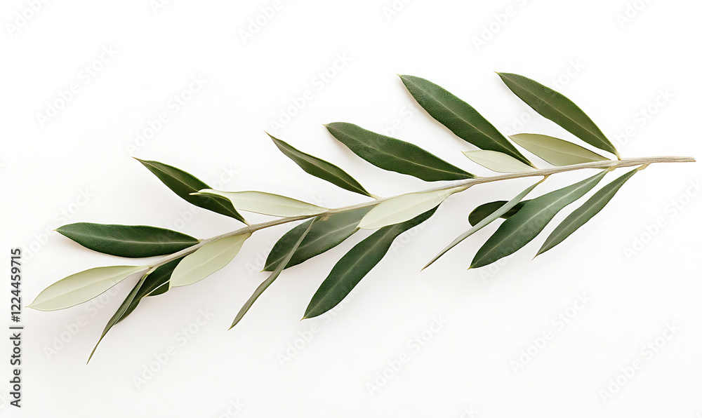 Obraz premium Flowers and leaves in pictures illustrator2D
