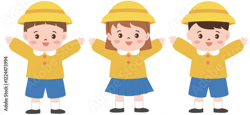 유치원 어린이들