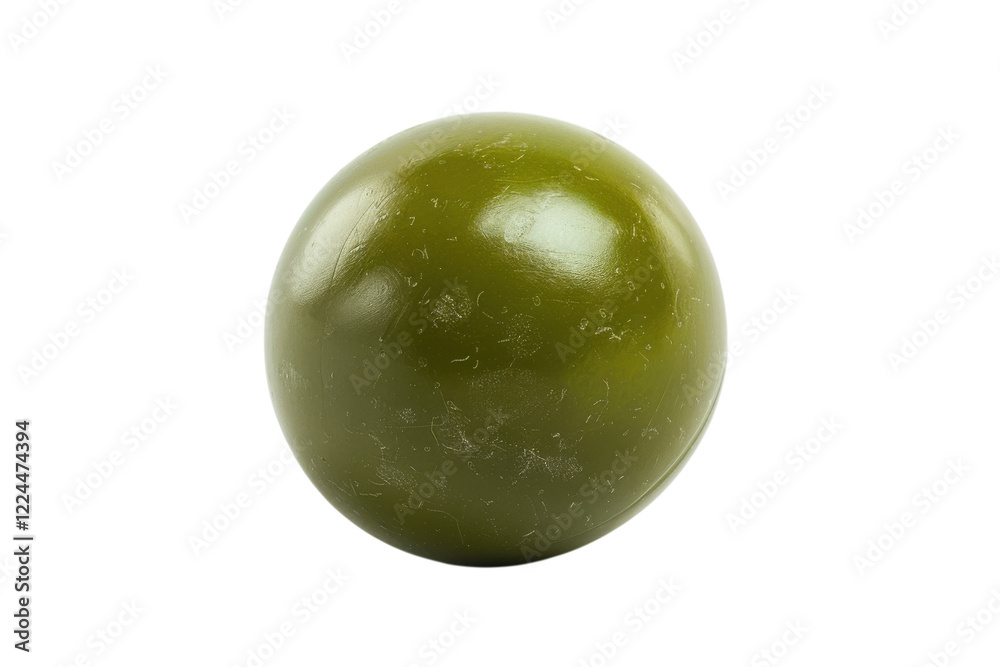 A solitary green marble glimmers under soft light, showcasing its smooth texture and vibrant hue against a neutral backdrop isolated on transparent background A solitary green marble glimmers under soft light, showcasing its smooth texture and vibrant hue against a neutral backdrop isolated on transparent background