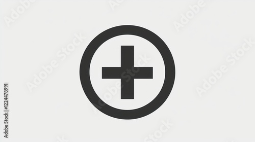 Minimalist Plus Sign Circle Icon: Medical, Healthcare, and Positive Growth Symbol Free Download Minimalist Plus Sign Circle Icon: Medical, Healthcare, and Positive Growth Symbol - GFXLoad