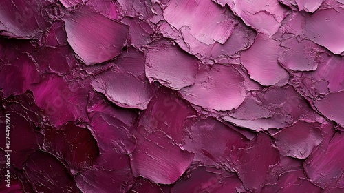 Impasto Purple Paint Texture Background