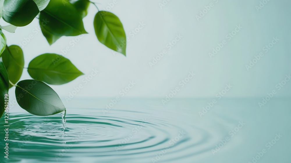 Serene backdrop featuring gentle ripples on calm water, perfect for tranquil and peaceful imagery.