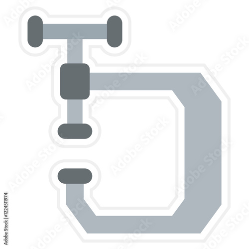 C Clamp Icon