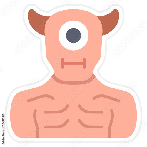 Cyclop Monster Icon