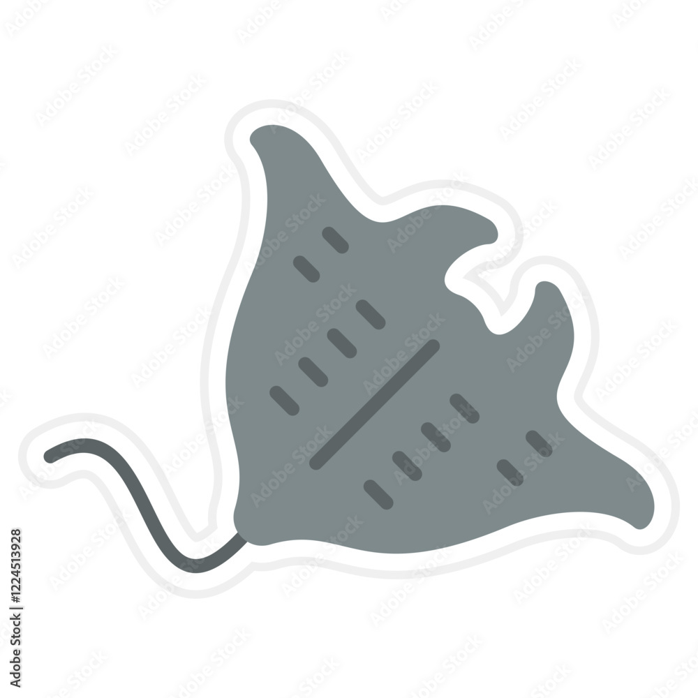 Obraz premium Stingray Icon