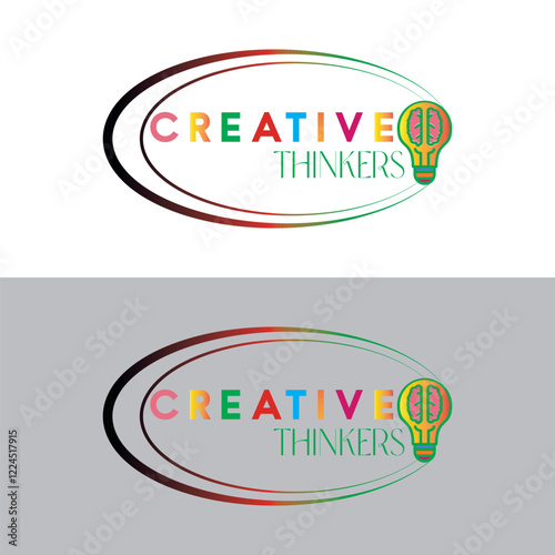 Creative thinker logo for your business