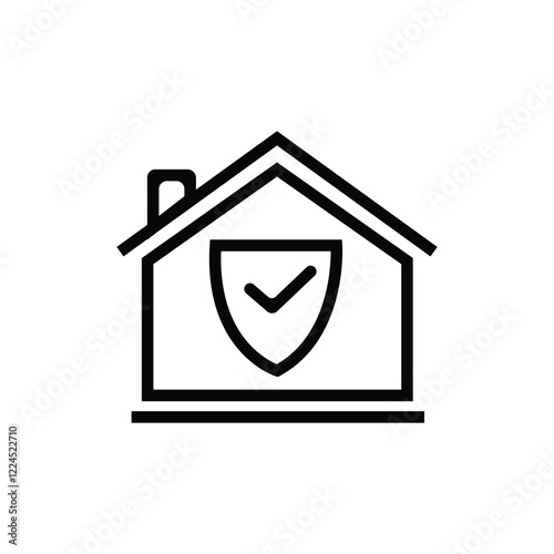 Home security icon