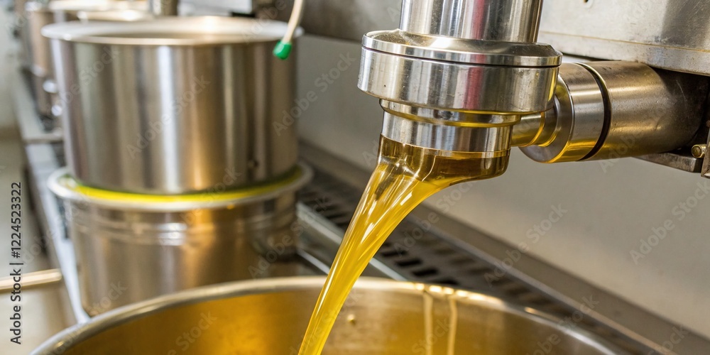 Cold-Pressed Vegetable Oil Flowing from Tap – High-Quality Stock Photo Cold-Pressed Vegetable Oil Flowing from Tap – High-Quality Stock Photo