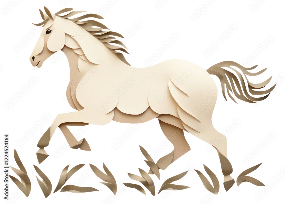 Obraz premium PNG Horse animal mammal