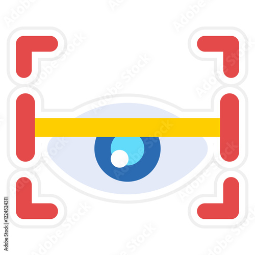 Eye scanner Icon