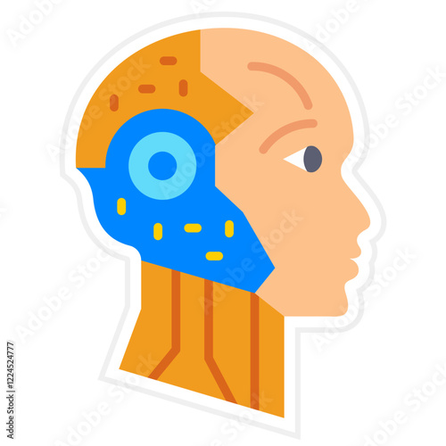 Cyborg Icon
