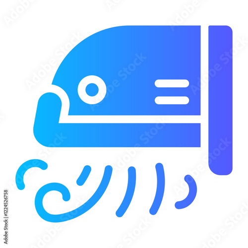 hand dryer Gradient icon