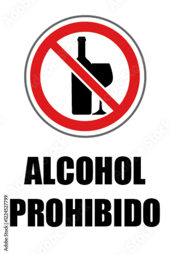 alcohol prohibido