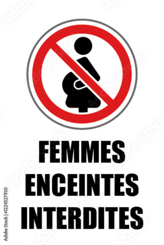 femmes enceintes interdites