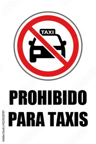 prohibido para taxis