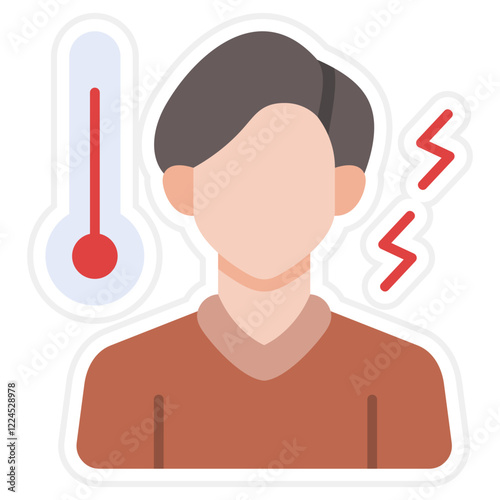 Sick patient Icon