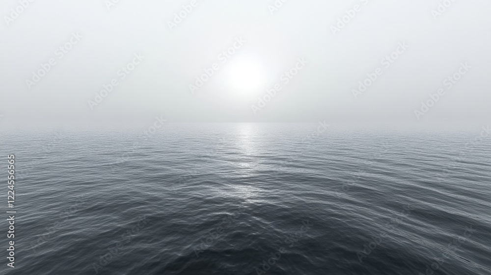 Obraz premium Serene Ocean Mist
