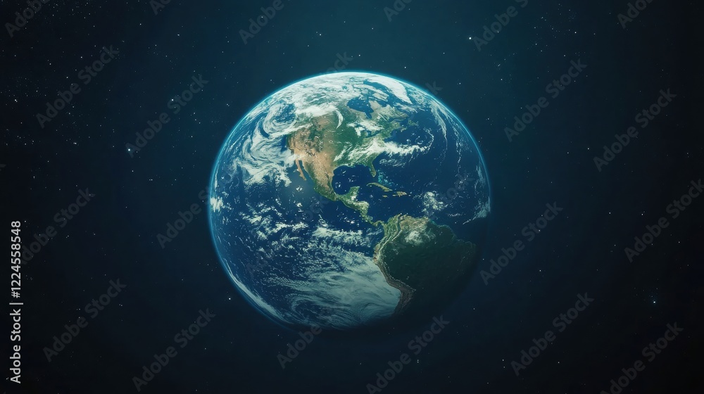 Obraz premium Earth from Space