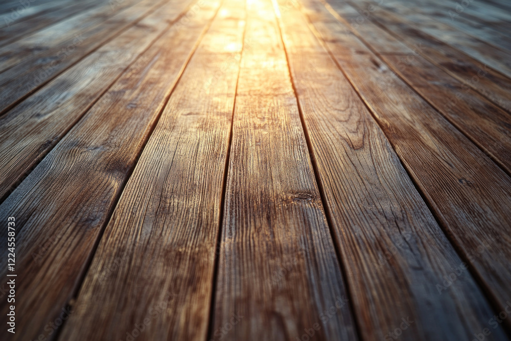 Wood floor texture background with warm tone, displaying intricate grain patterns and knots. Light illuminates the surface, creating a cozy and inviting feel. Wood floor texture background with warm tone, displaying intricate grain patterns and knots. Light illuminates the surface, creating a cozy and inviting feel.