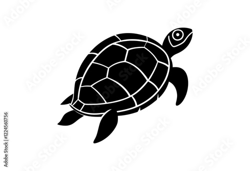 turtle vector silhouette