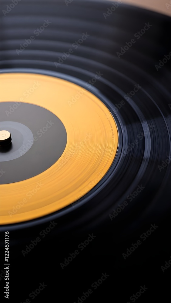 Vinyl Record Disc for Music Record Album Retro Classic Gramophone DJ Disco Groove Analog Technology Vinyl Record Disc for Music Record Album Retro Classic Gramophone DJ Disco Groove Analog Technology