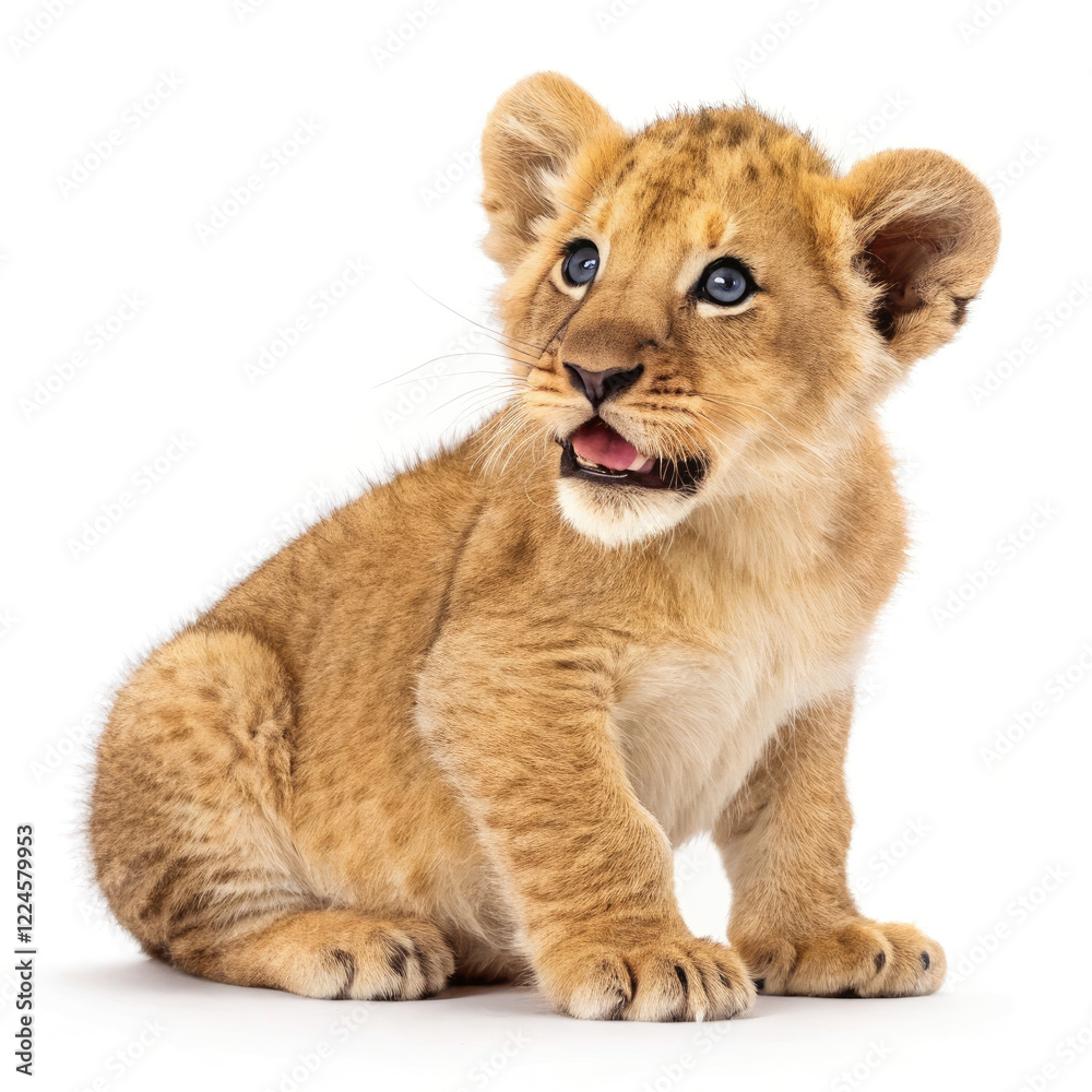 lion cub 4 old lion cub 4 old