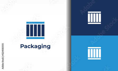 Packaging vector, icon or logo sign isolated symbol illustration