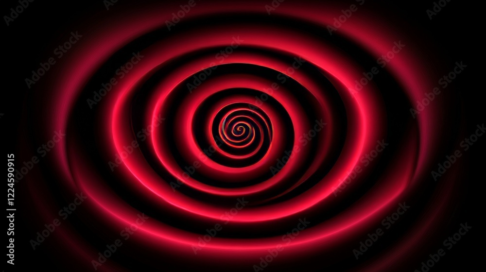 Crimson Spiral Vortex Abstract Art Design Crimson Spiral Vortex Abstract Art Design