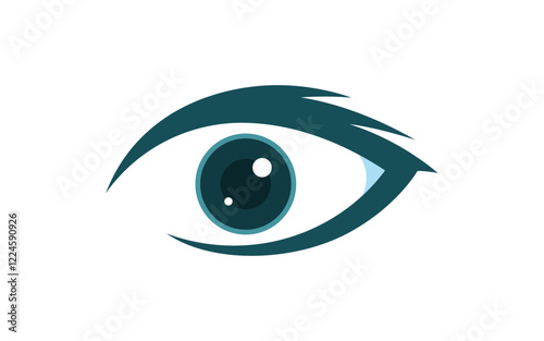 Branding Identity Corporate Health Eye Care vector Logo design