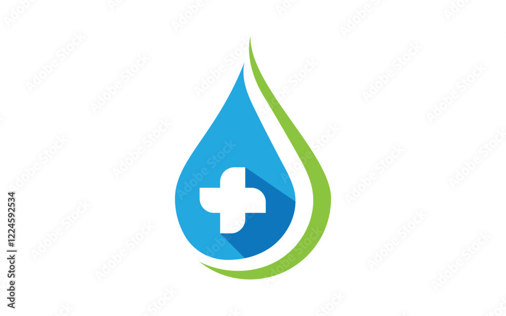 Healthy life Medical Logo template vector illustration design Healthy life Medical Logo template vector illustration design