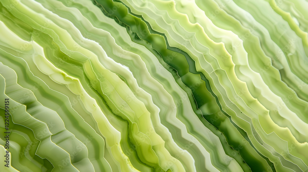 Fototapeta premium Abstract Green Agate Background Illustration